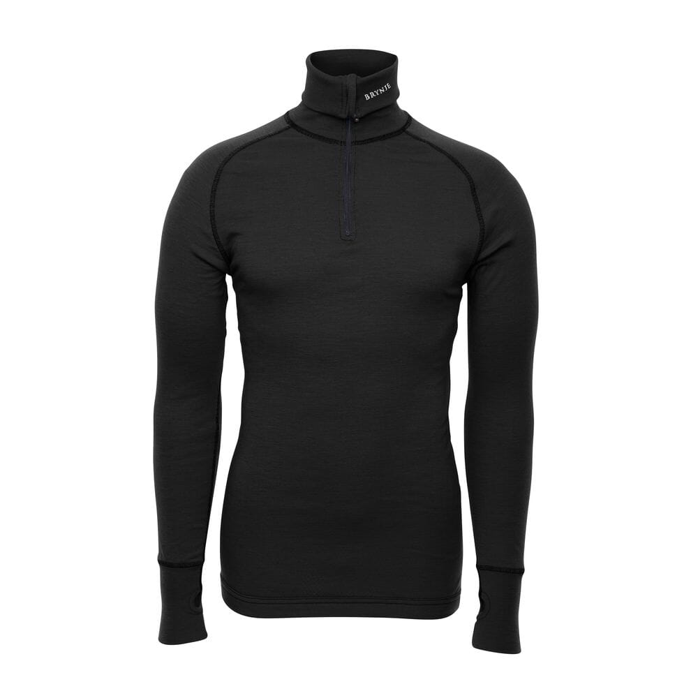 Brynje Arctic Zip Polo Shirt Black XS