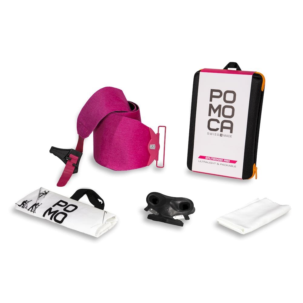 Pomoca Splitboard Pro 145 mm Splitboard Feller Pink L