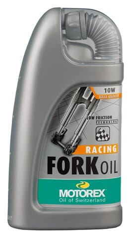 Motorex Racing Oil 10W Dempegaffel Olje