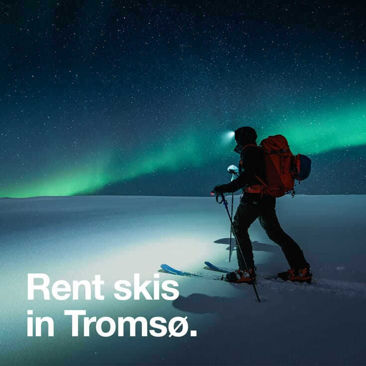 Ski, snowshoe & bike rental in Tromsø